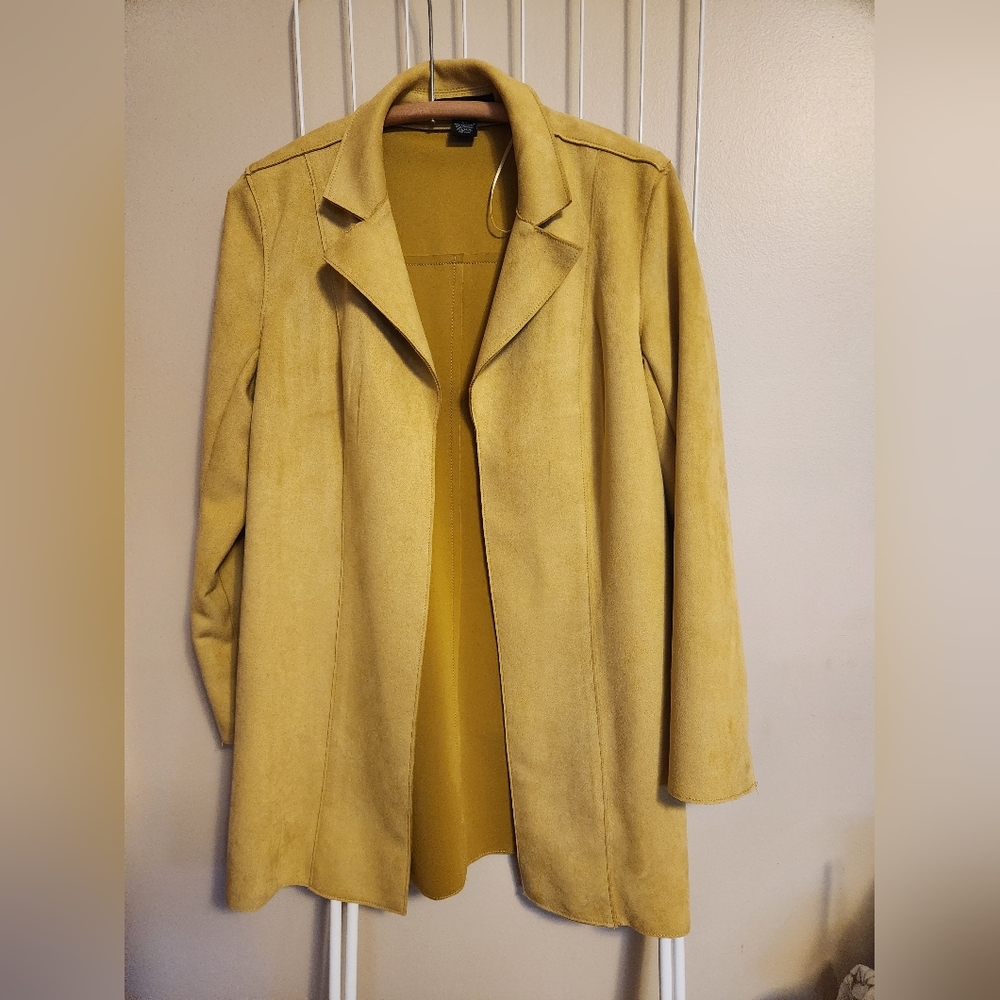 Joan Vass | Faux Suede Jacket
